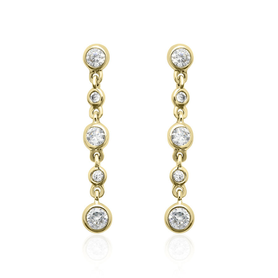 Goldstoff Designs Blooming Beauty earrings